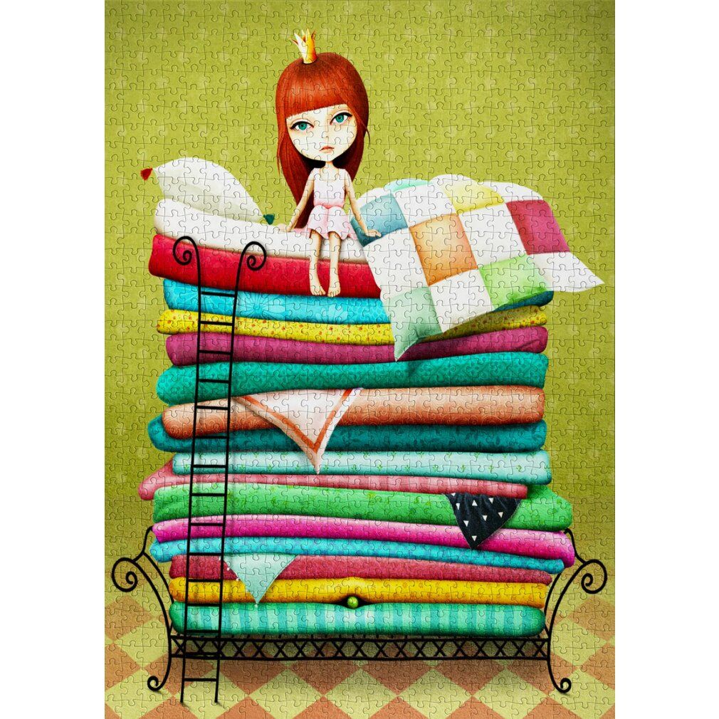 enjoy Puzzle Princesse sur petits pois 1000 pièces