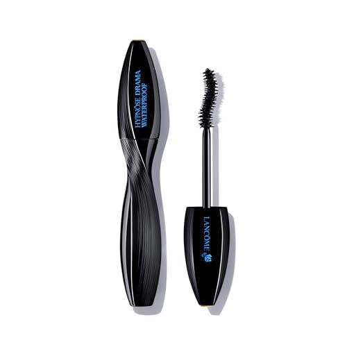 Tube et brosse de mascara noirs. Inscription: Hypnose Drama Waterproof. Brosse incurvée.