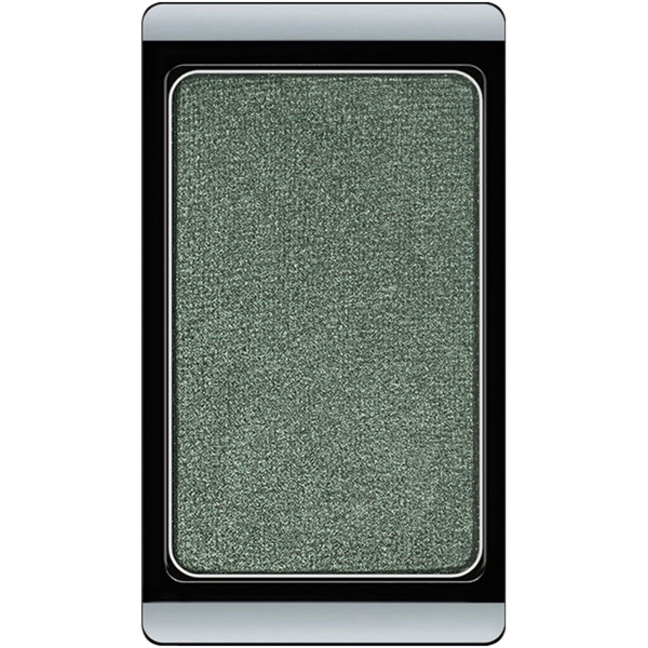 Artdeco Lidschatten Duochrome. Rechthoekig groen oogschaduwpalet in zwarte lijst.