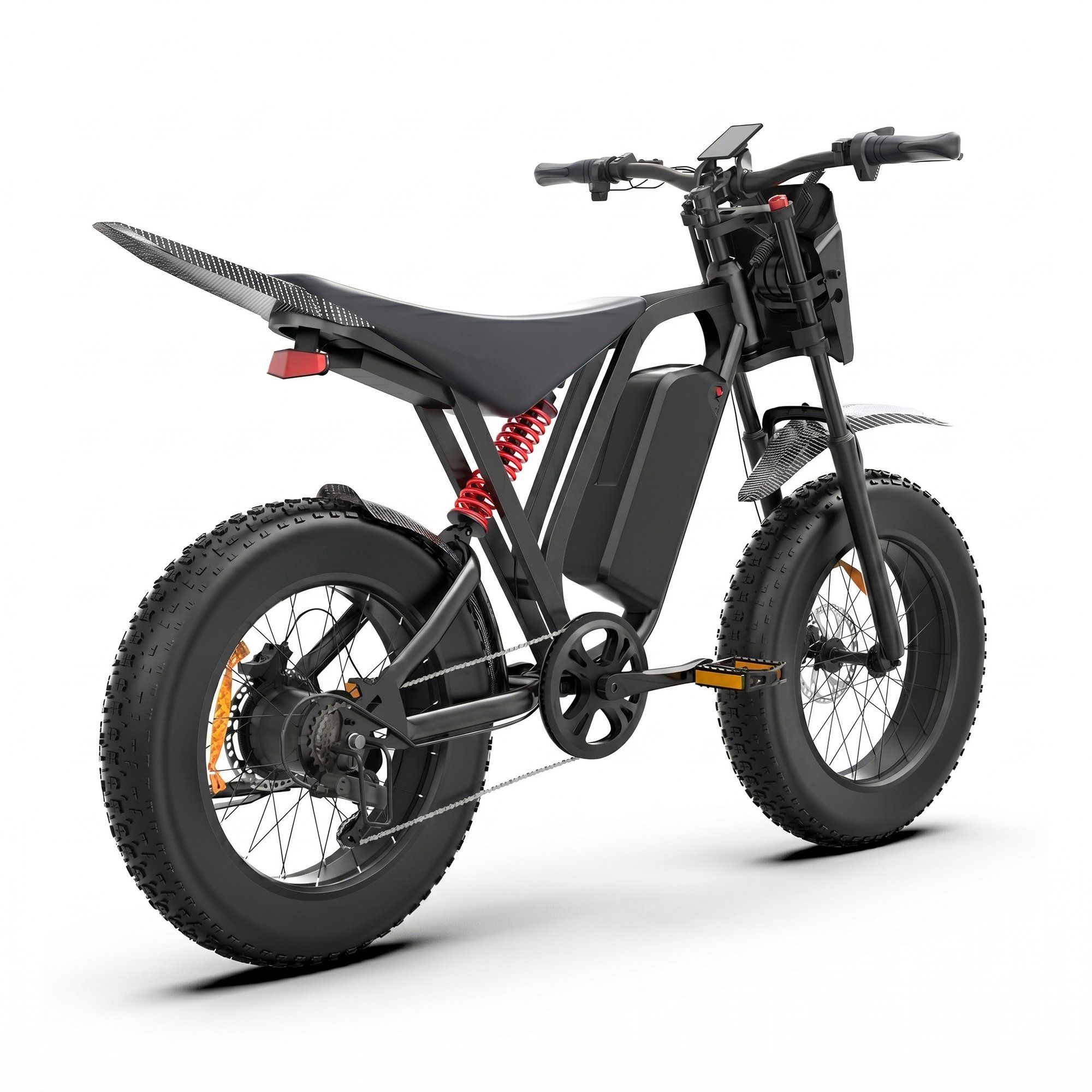 BLUVALL R700 Vélo électrique tout-terrain, batterie 52 V 25 Ah