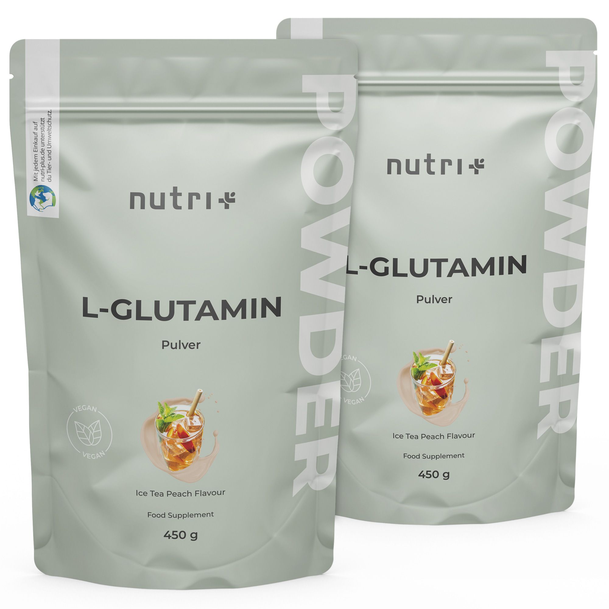 Nutri+ L-Glutamine en poudre