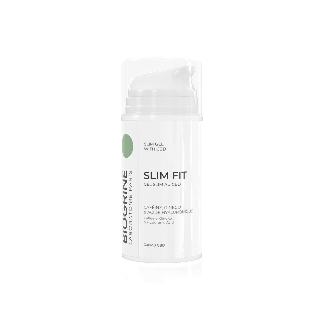 BIOGRINE "SLIM FIT" ANTI-CELLULITE AFSLANKGEL MET HYALURONZUUR, CBD, CAFEÏNE & GINKGO