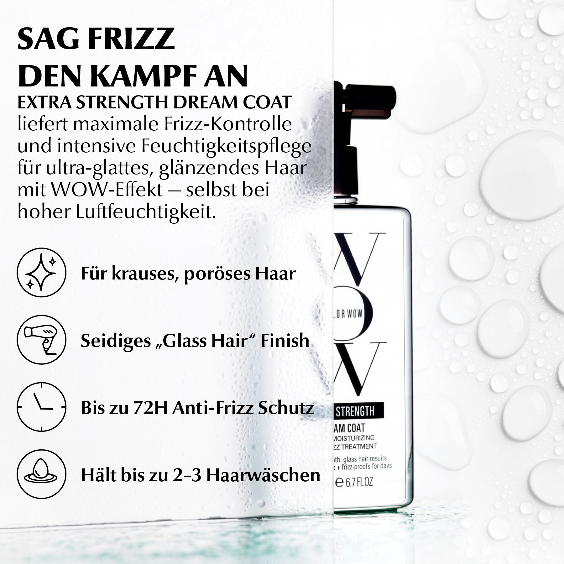 COLOR WOW Dream Coat Extra Strength Spray coiffant