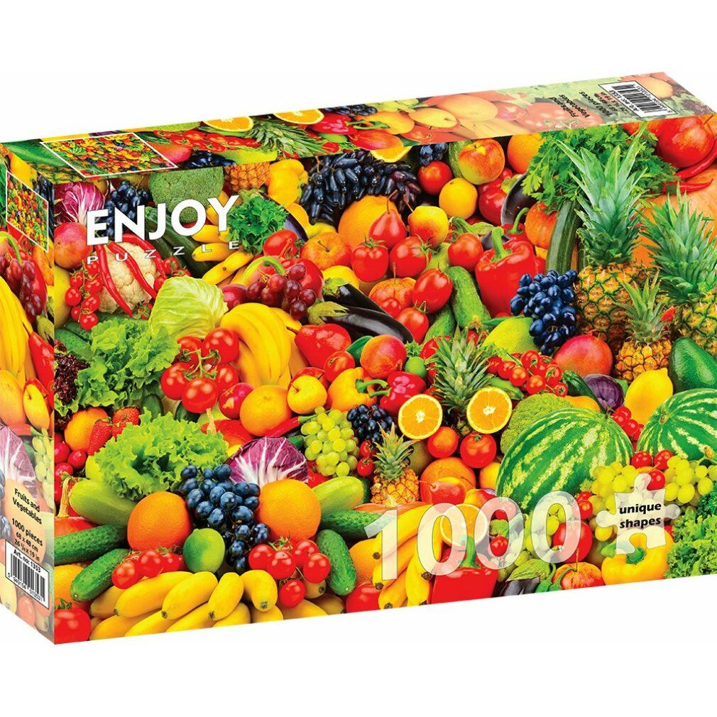 enjoy Puzzel vruchten en groenten 1000 delen