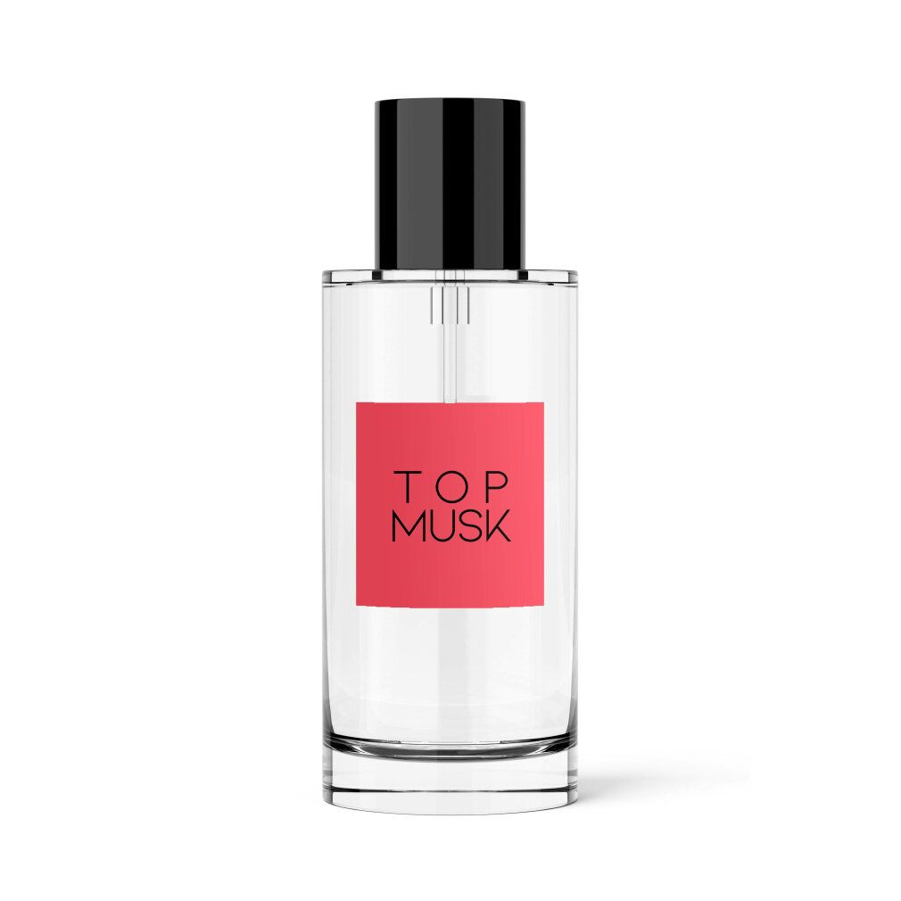 Top Musk Eau de Toilette pour Homme, 50ml, Natural Spray, Made in France.