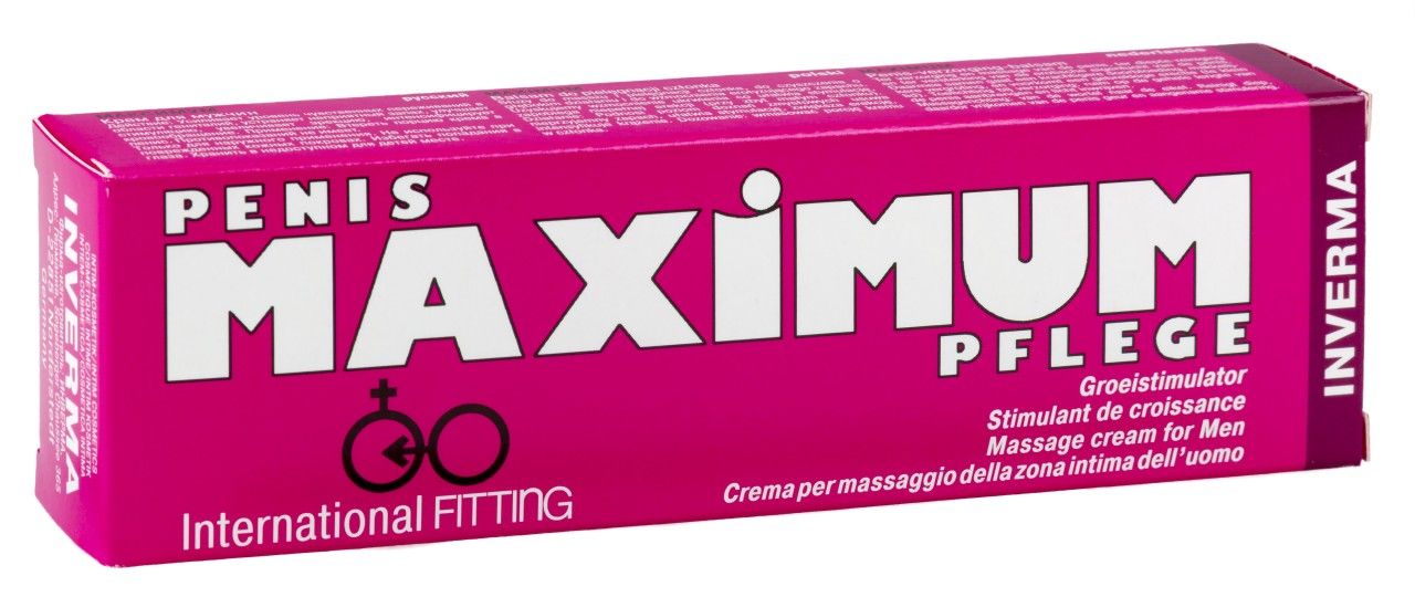 Emballage d'Inverma Maximum Penis Pflege, rose.