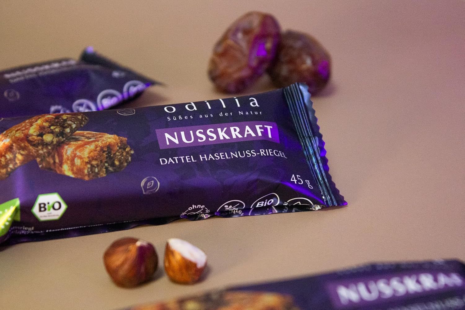 odilia Nusskraft Barre bio datte-noisette
