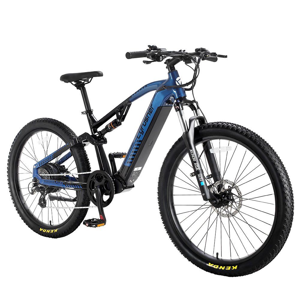 Cyrusher Flex Vélo électrique tout suspendu, 48 V 15 Ah