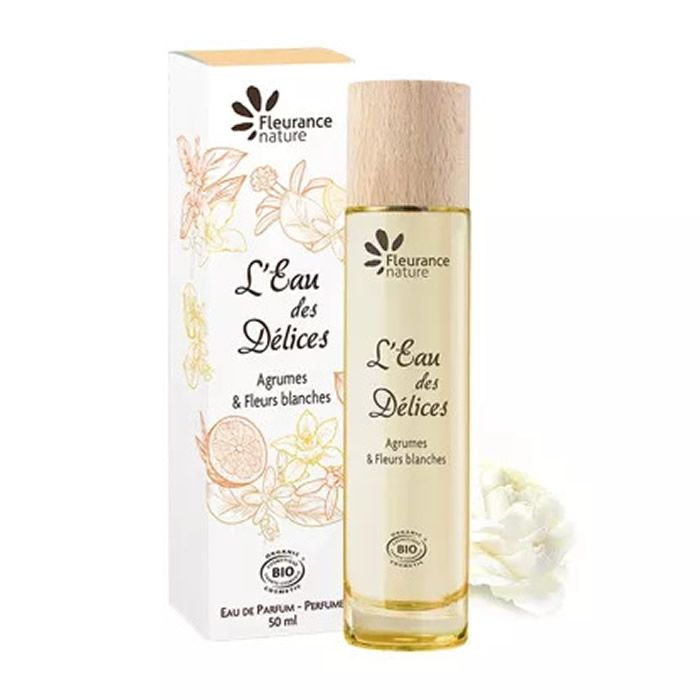 Fleurance Nature – Parfum L’EAU DES DÉLICES agrumes & fleurs blanches