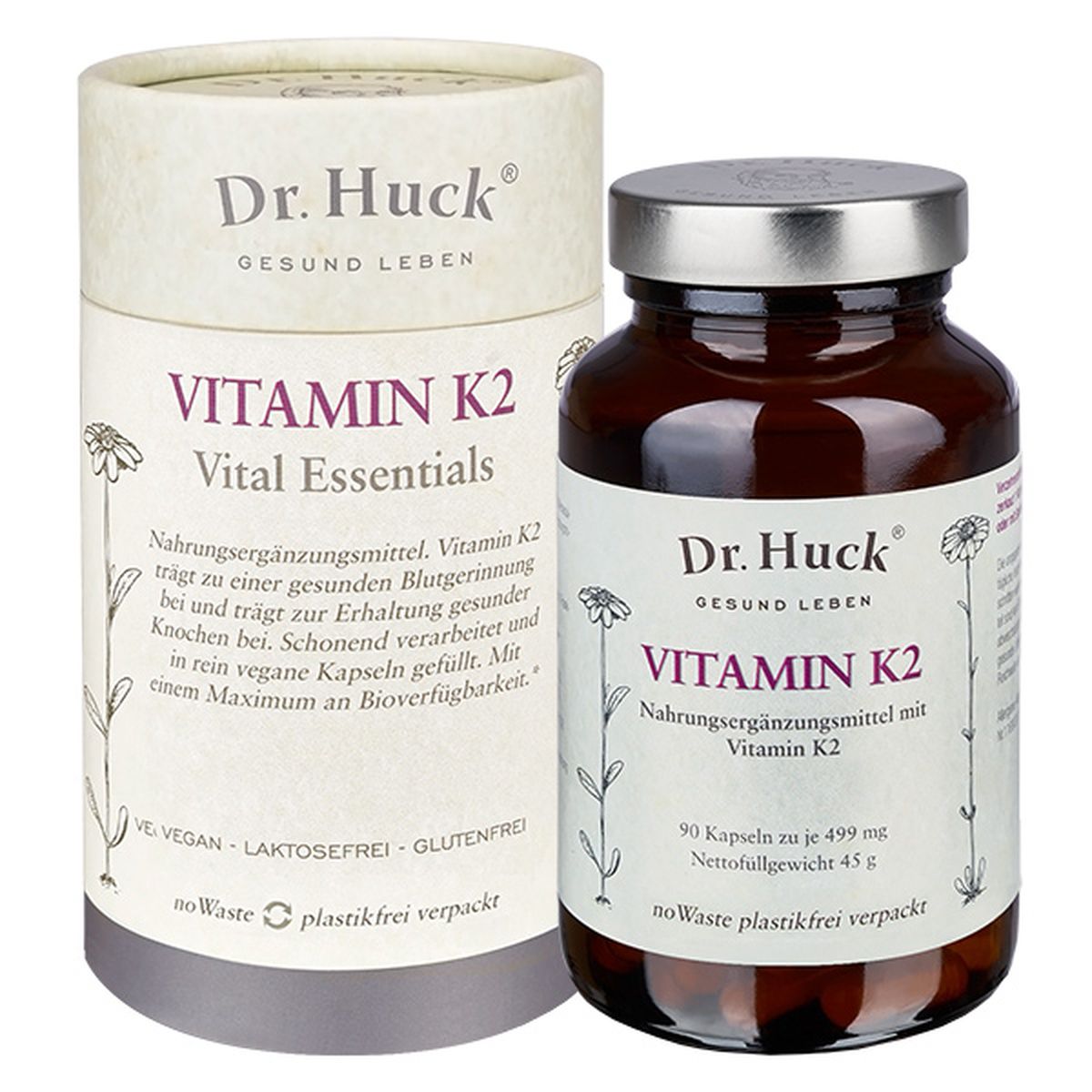 Dr. Huck Vitamine K2 Capsules Vegan