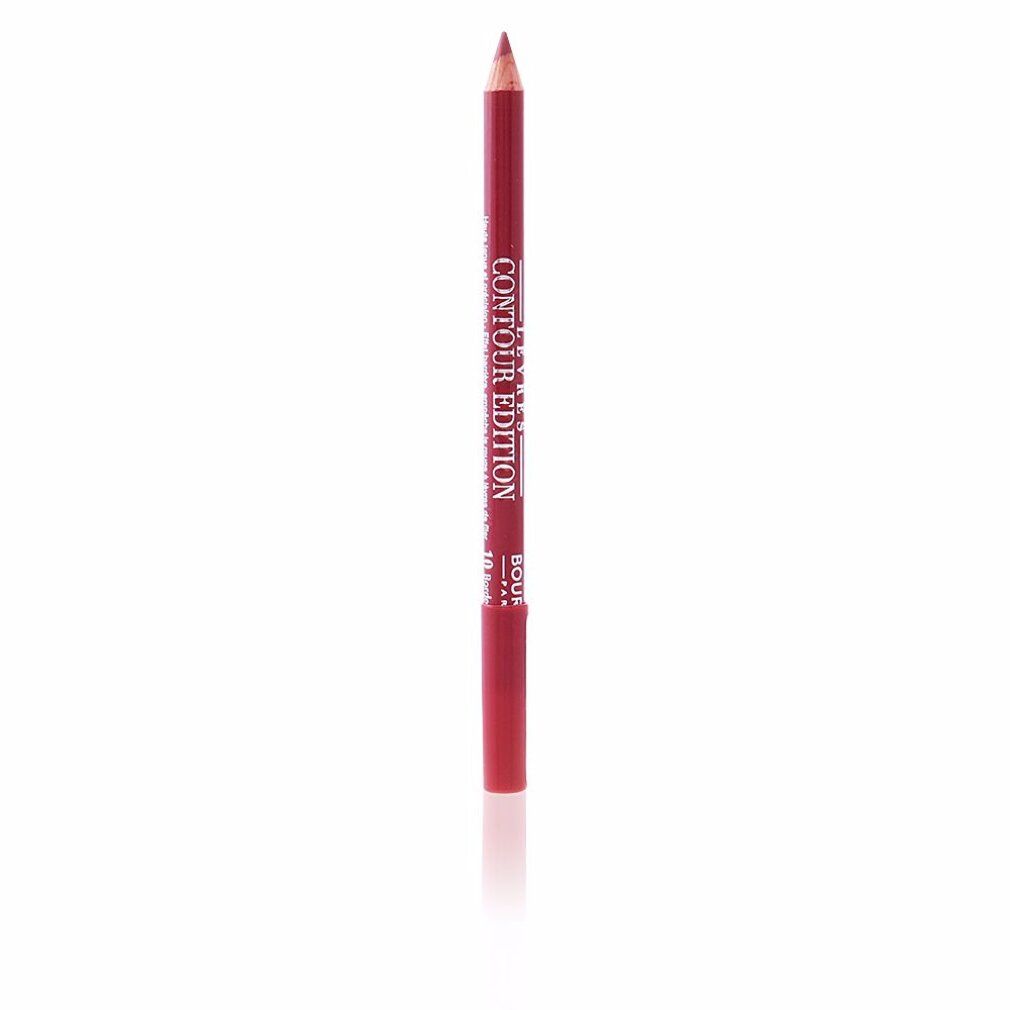 Crayon contour des lèvres rouge, capuchon. Inscription: Lèvres Contour Edition, Bourjois Paris.