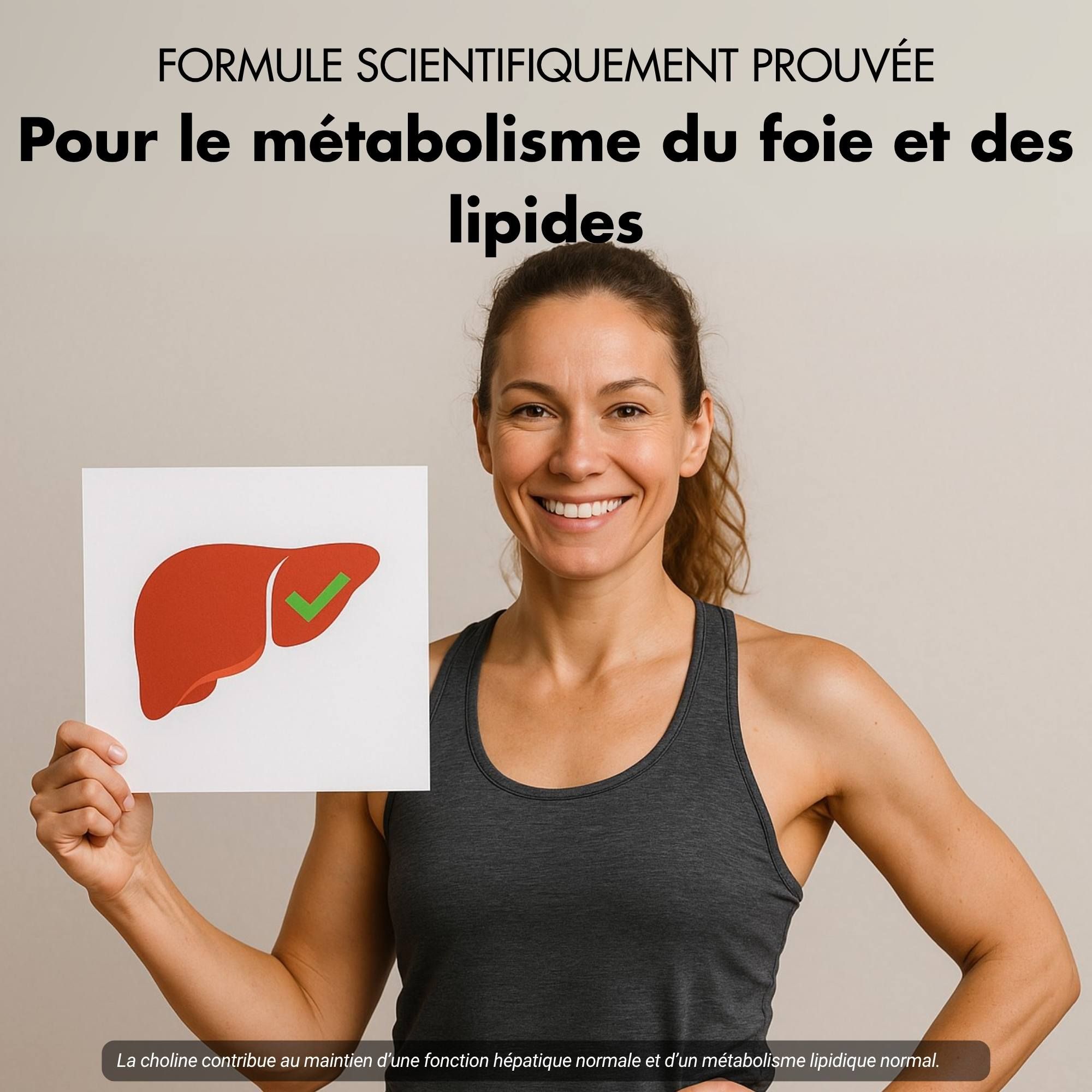Schéma montrant les ingrédients: chardon-Marie, artichaut, pissenlit, zinc, choline. Une gélule.