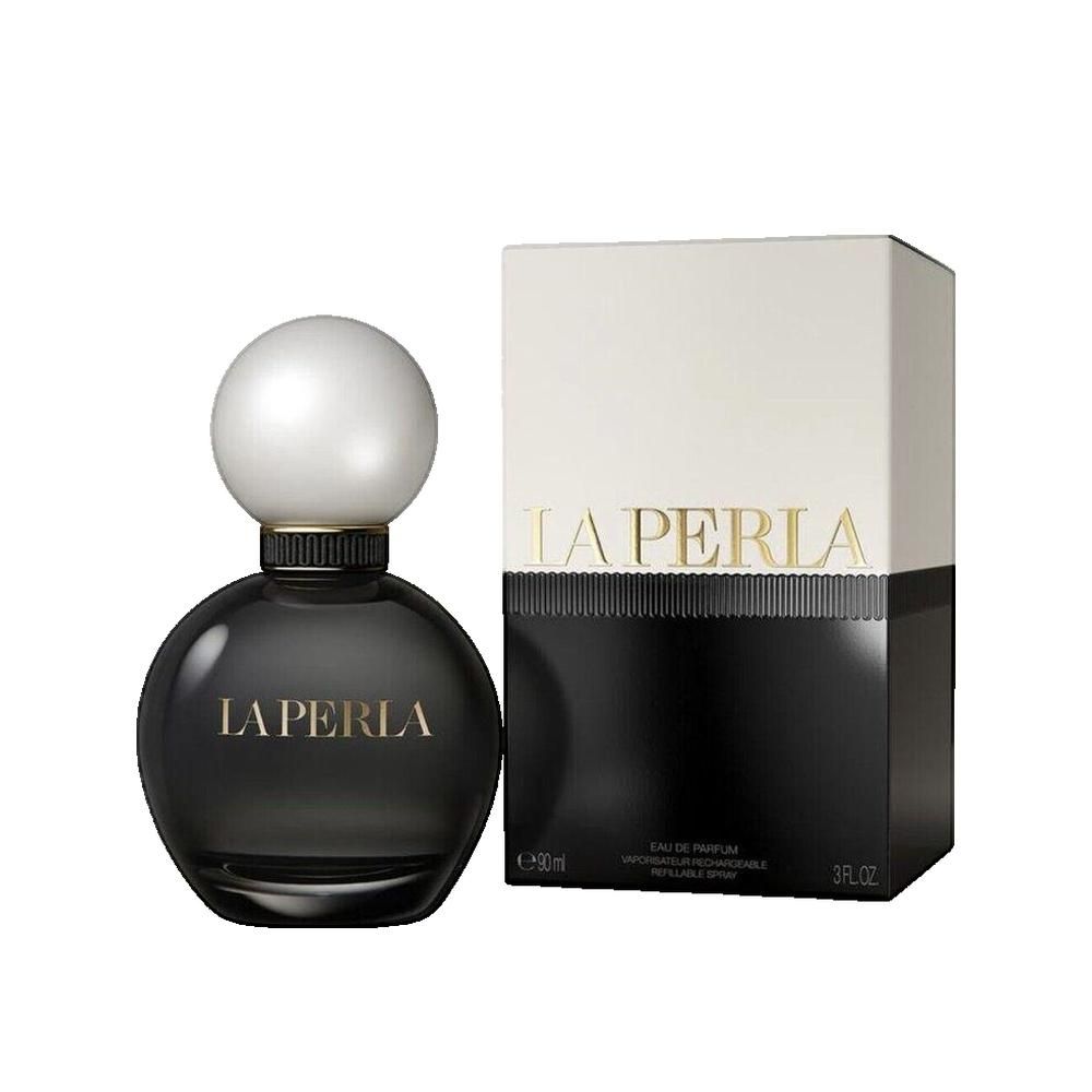 Flacon et emballage La Perla Eau de Parfum.