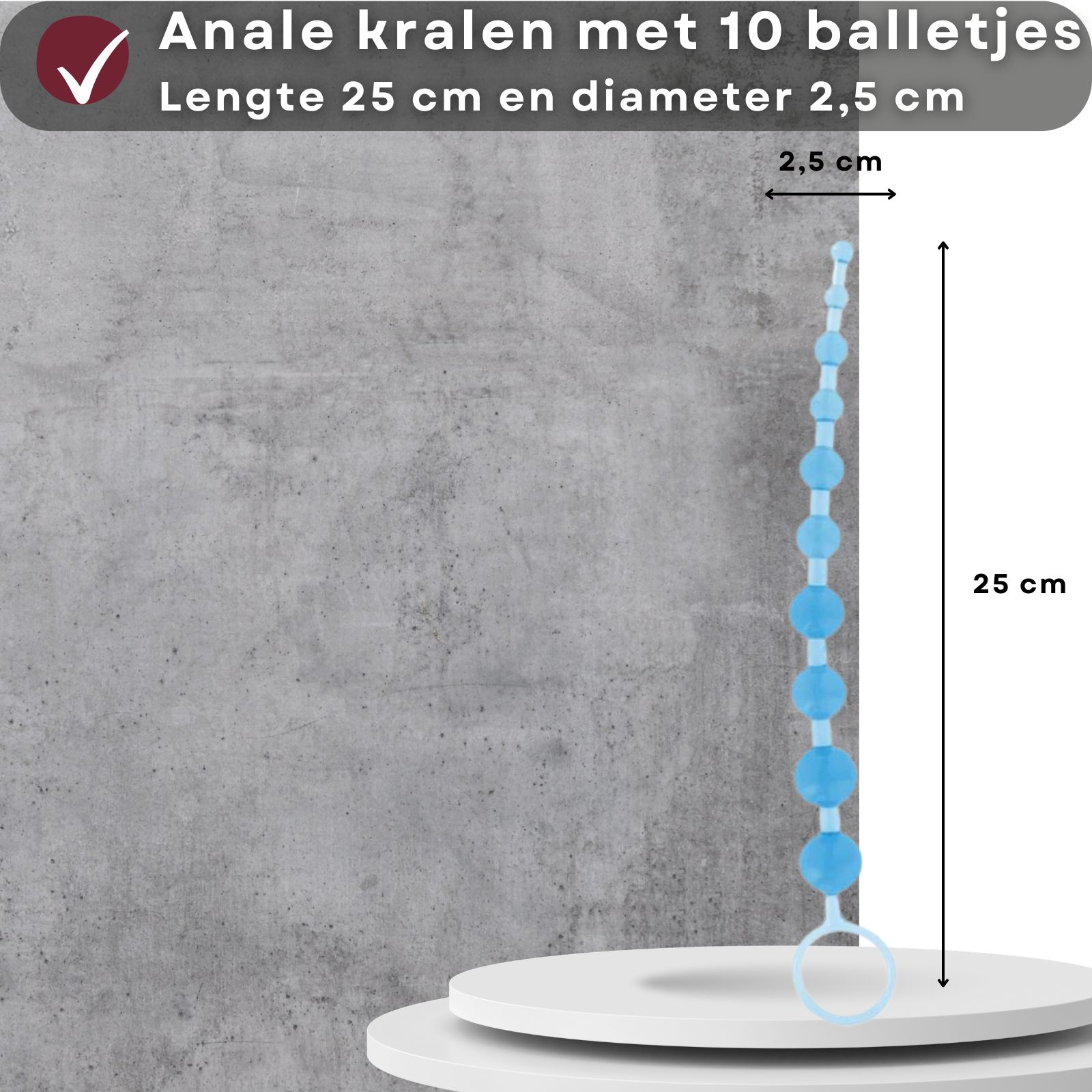 Lovelyness - Analkette mit Kugeln