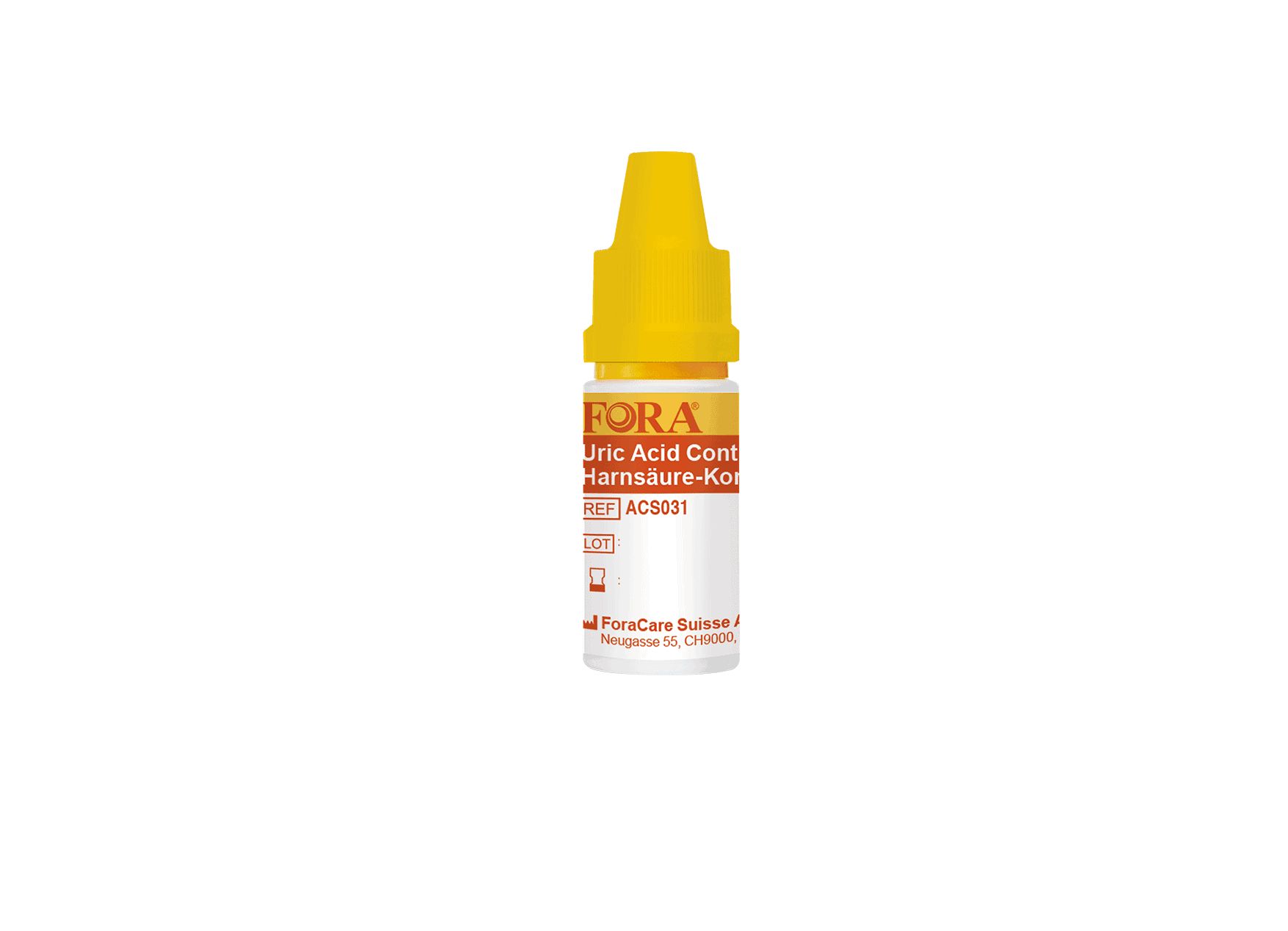 FORA Urinezuur Controlevloeistof (4 ml)