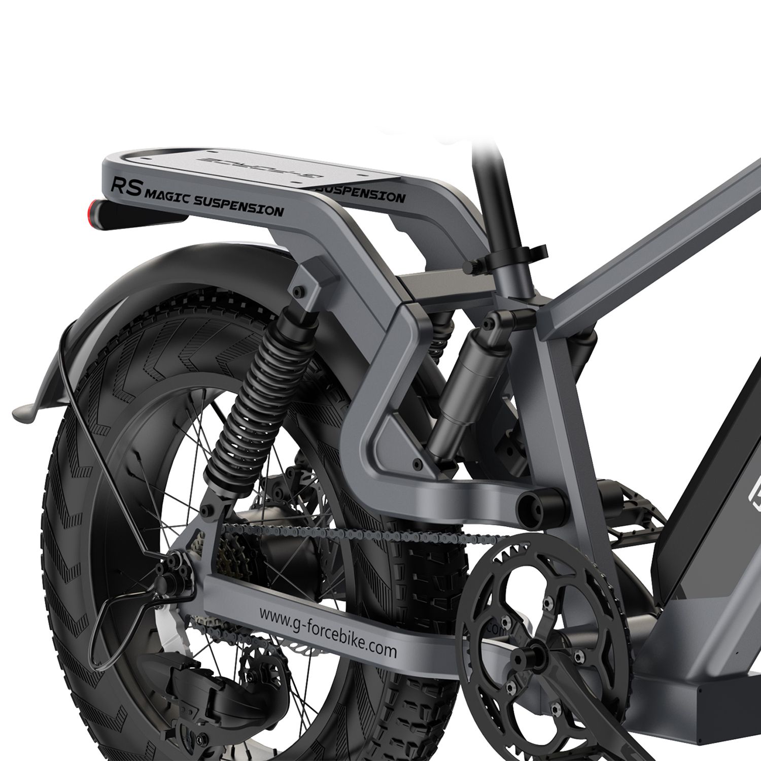 G-FORCE RS Vélo électrique tout suspendu, batterie amovible 48 V 15 Ah