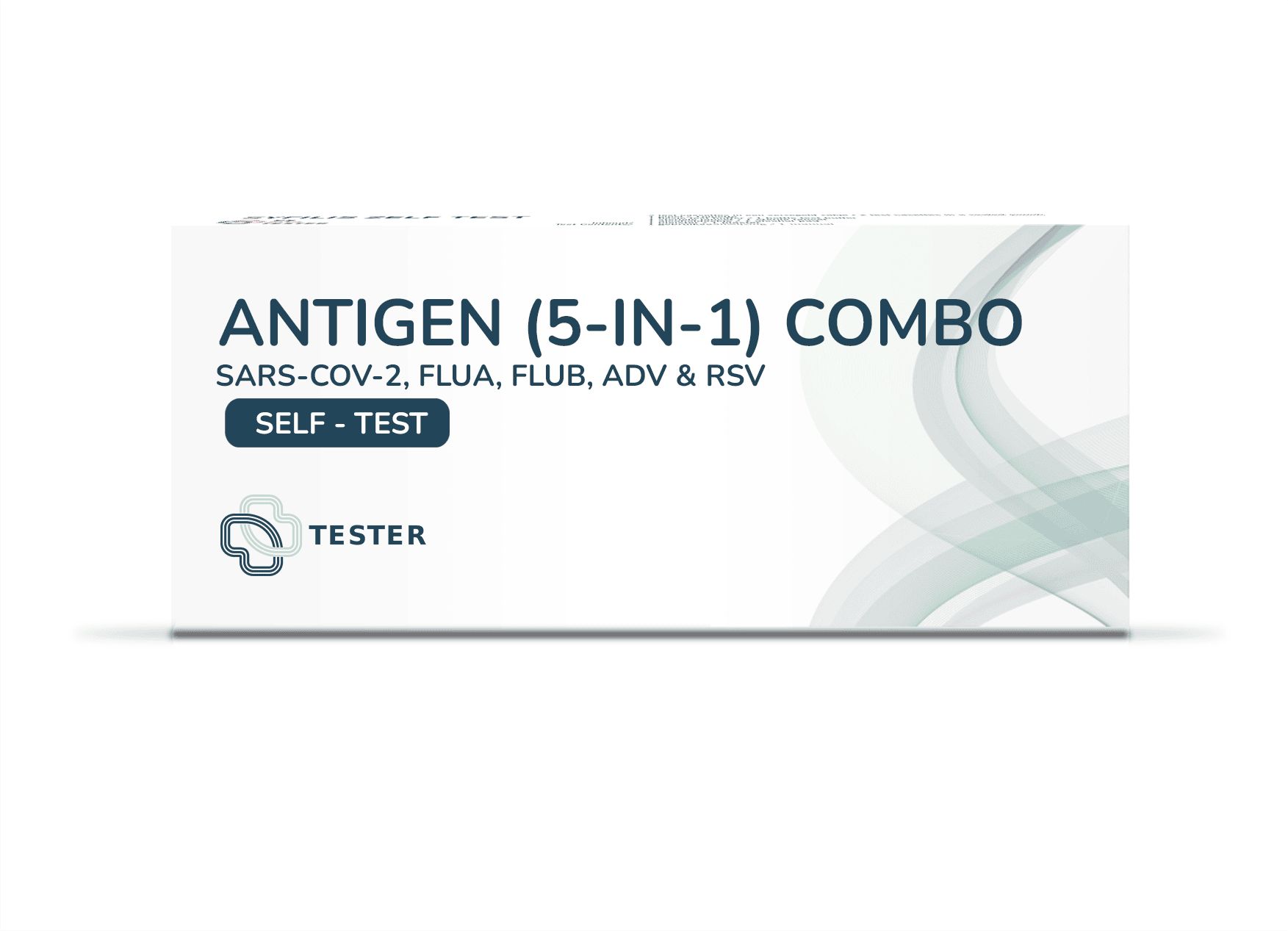 Tester - SARS-CoV-2/Griep A+B/ADV/RSV Antigeen Combi Zelftest (5-in-1)