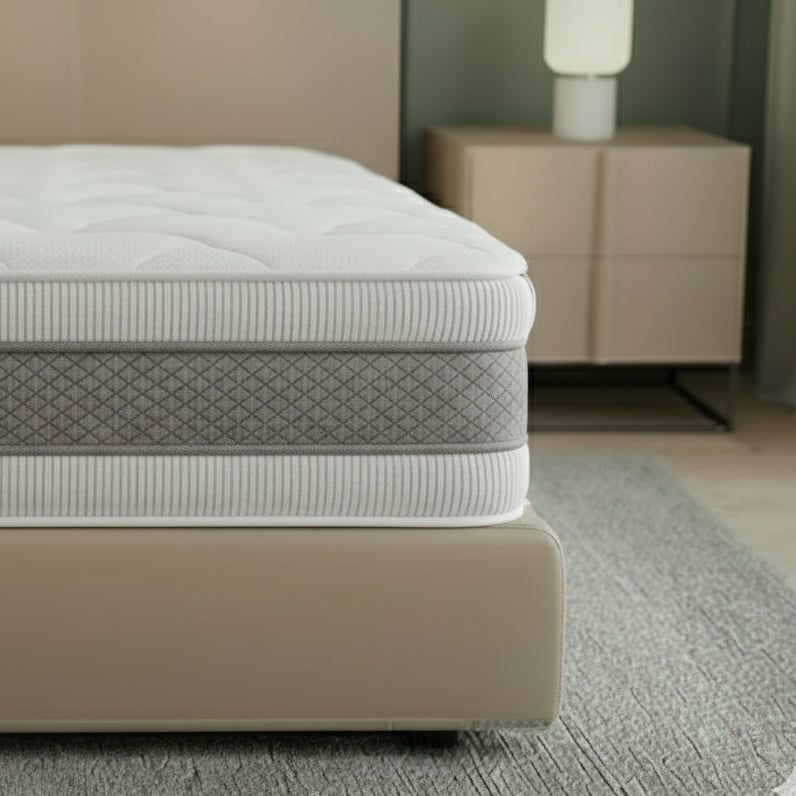 The White Stone Matras 140x200 20 cm hoge stevigheid | Made in Italy
