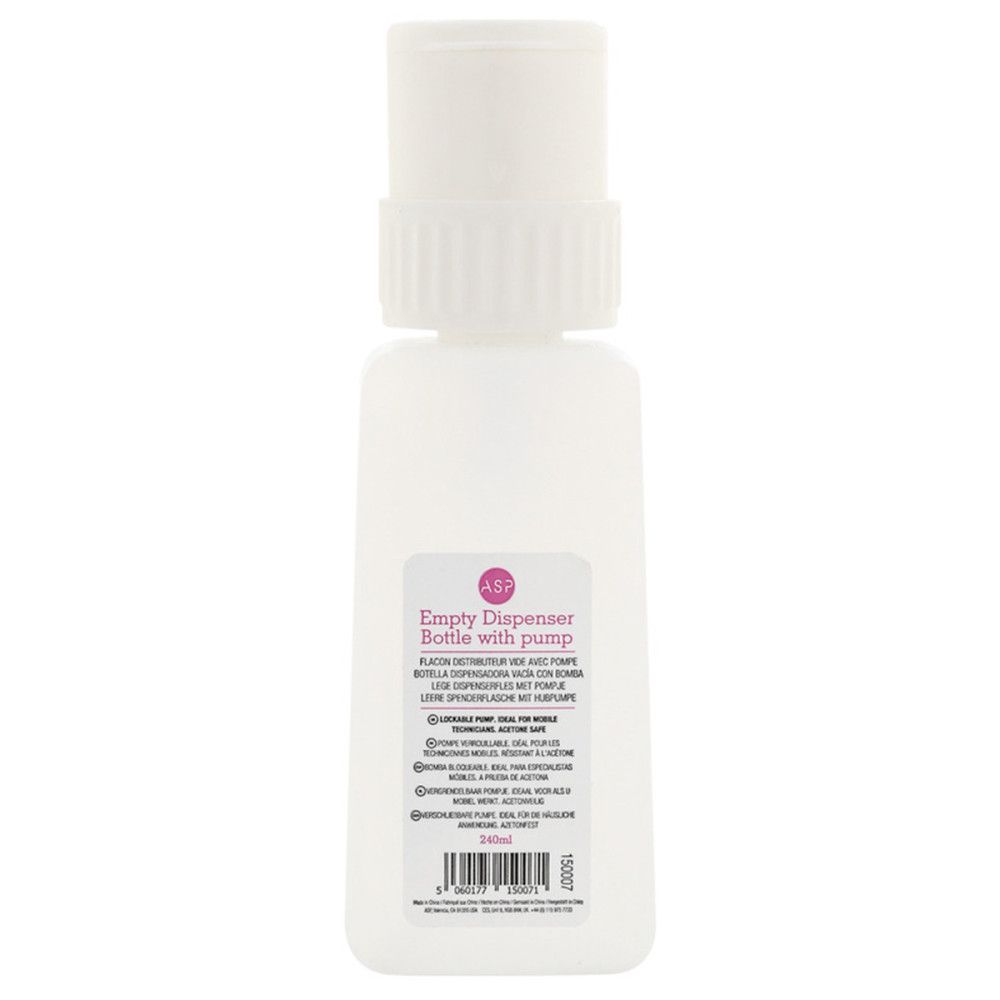 ASP - Lege Doseerfles met Pomp 240ml