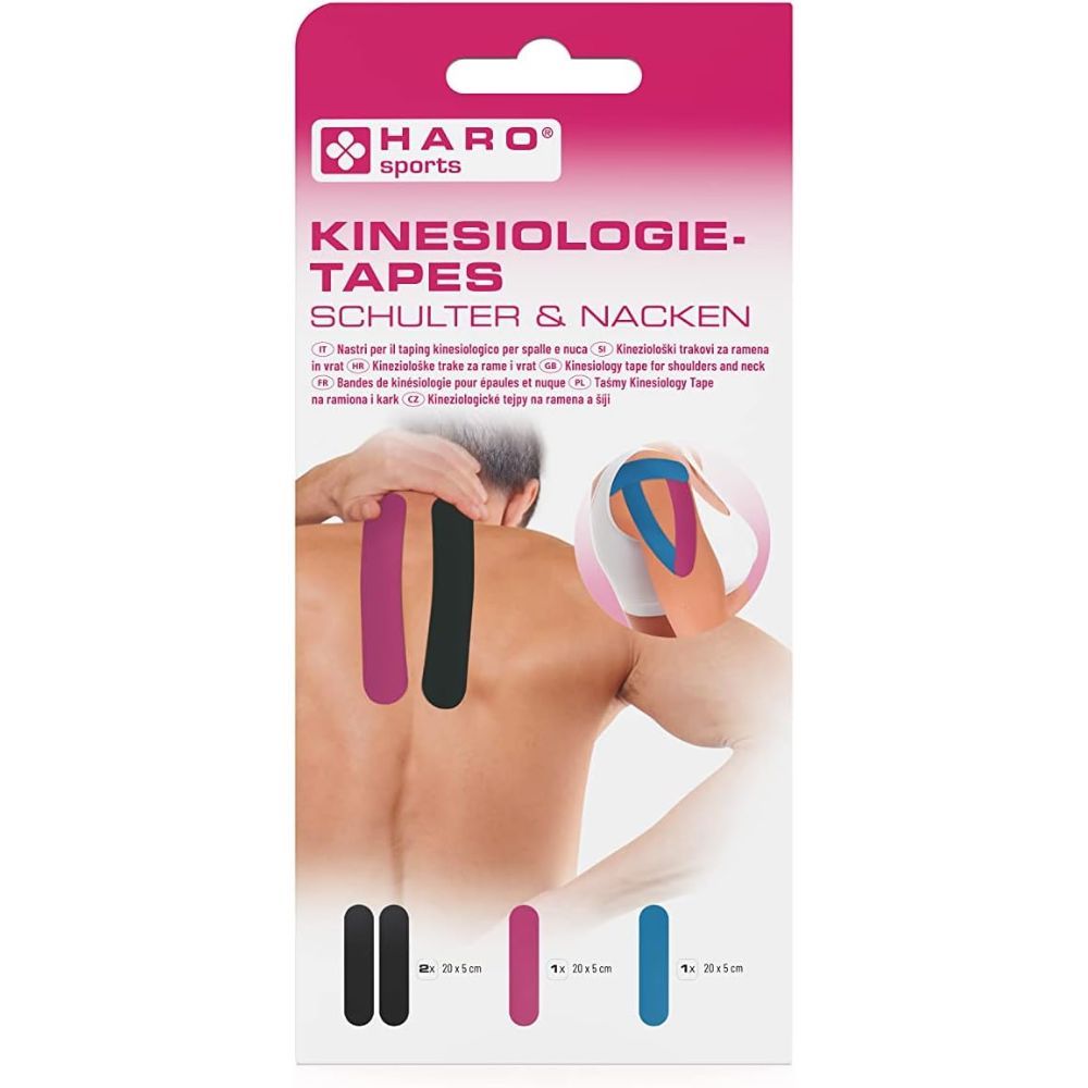 Haro Kinesiologietape voor schouder en nek