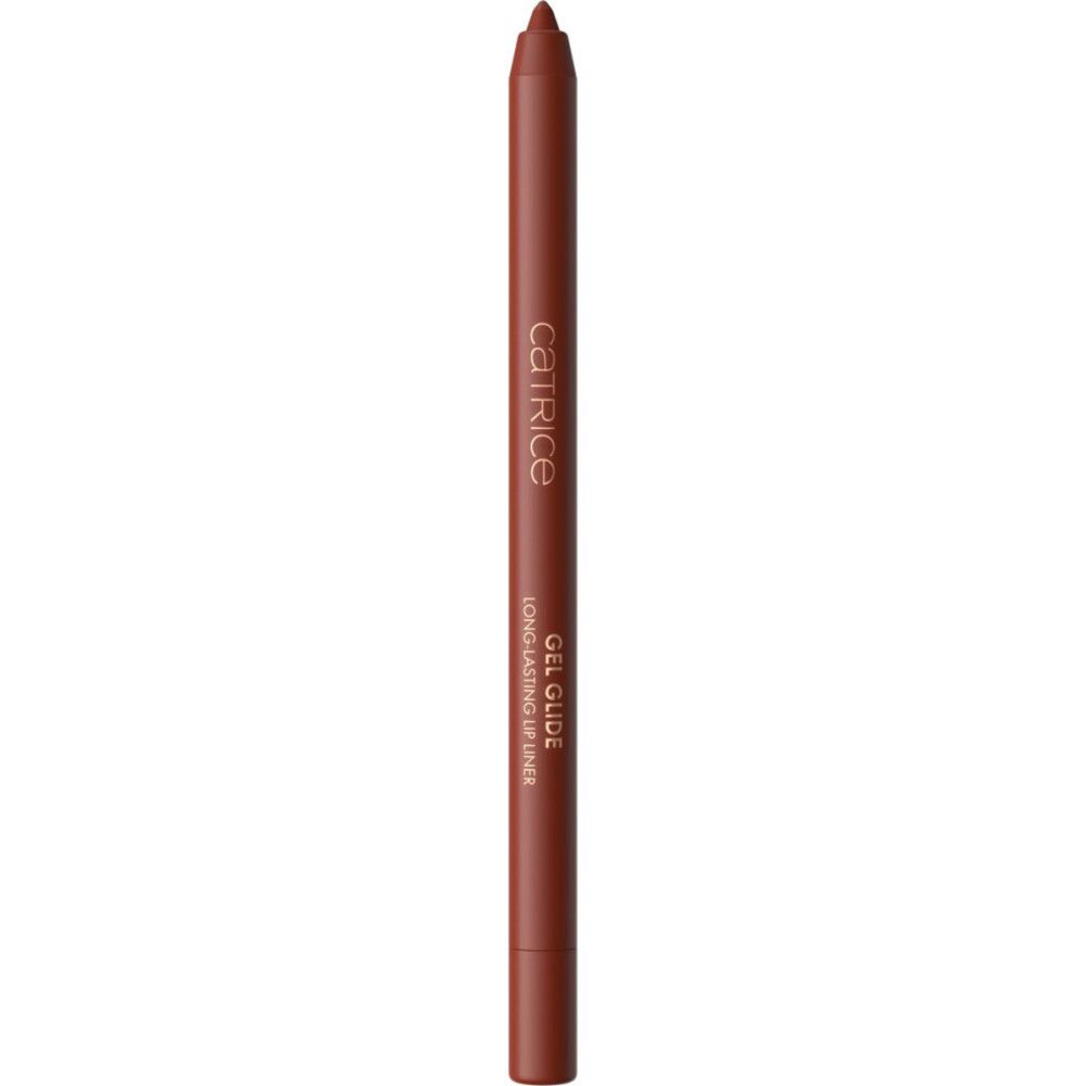 Crayon contour des lèvres. Marron. Inscription: Catrice, Gel Glide Long-lasting Lip Liner.