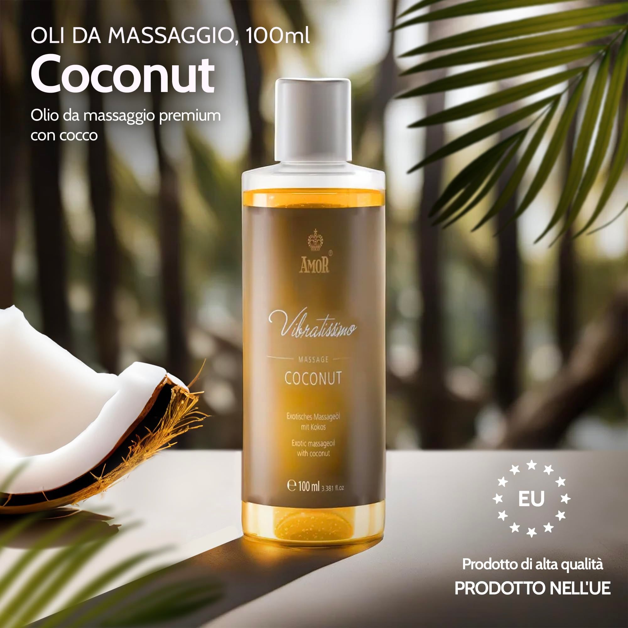 Vibratissimo Massageolie Coconut