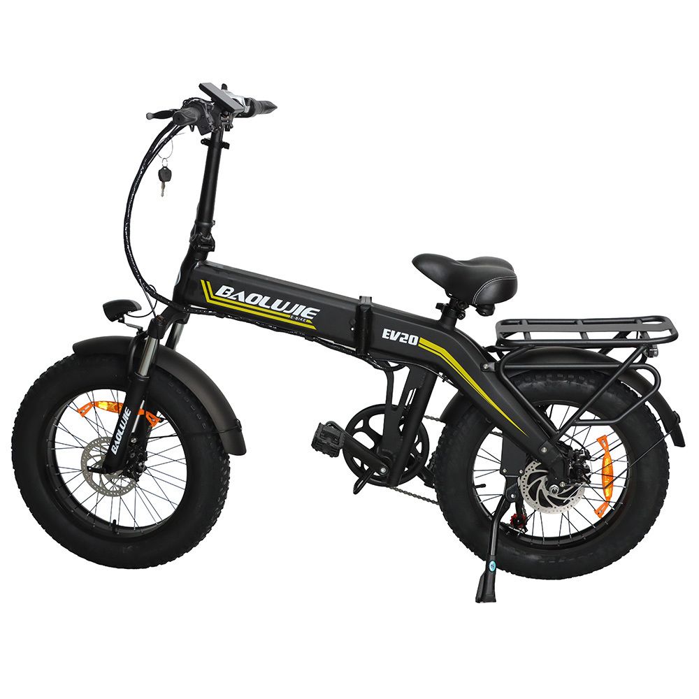 BAOLUJIE D7 Vélo électrique pliable, batterie 48 V 16 Ah