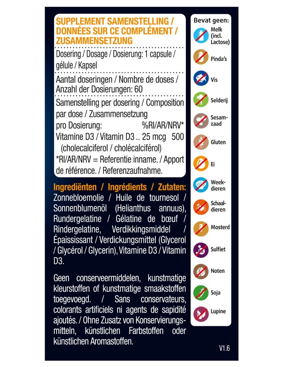 Dos de l'emballage avec informations sur les ingrédients et les valeurs nutritionnelles. Contient des informations sur les allergènes.