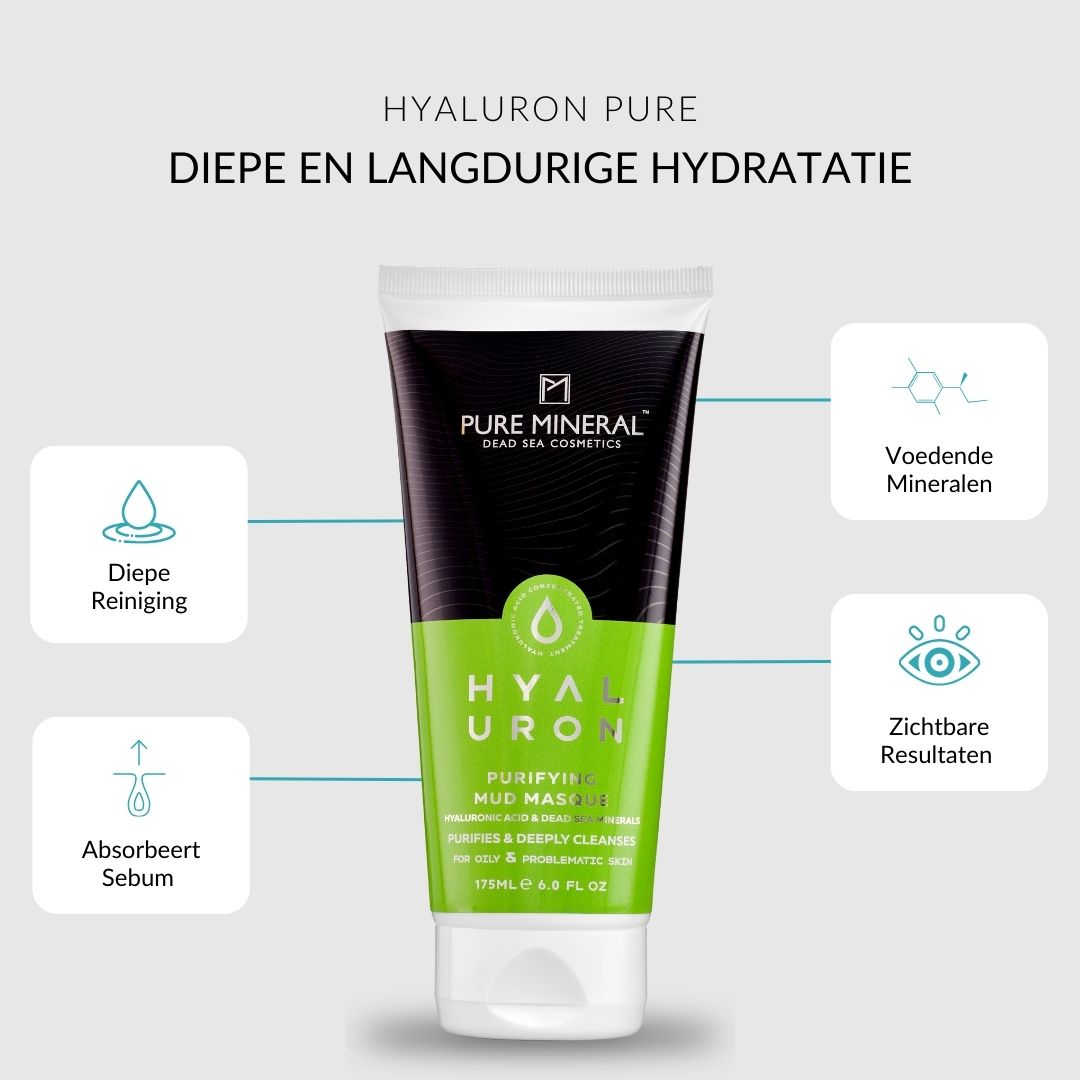 Pure Mineral - Moddermasker voor vette huid