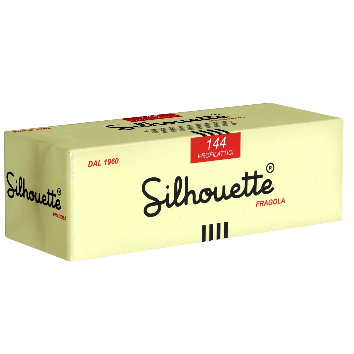 Silhouette Fragola condooms, 144 stuks.