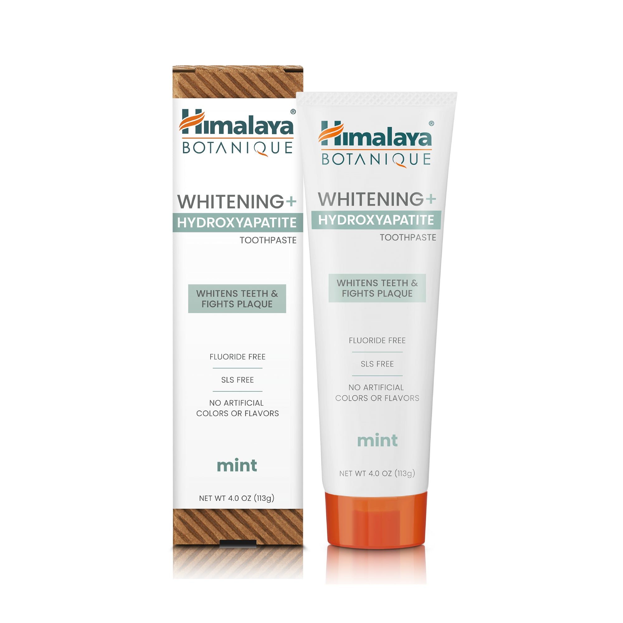 Himalaya Botanique Whitening tandpasta met hydroxyapatiet, mintsmaak.