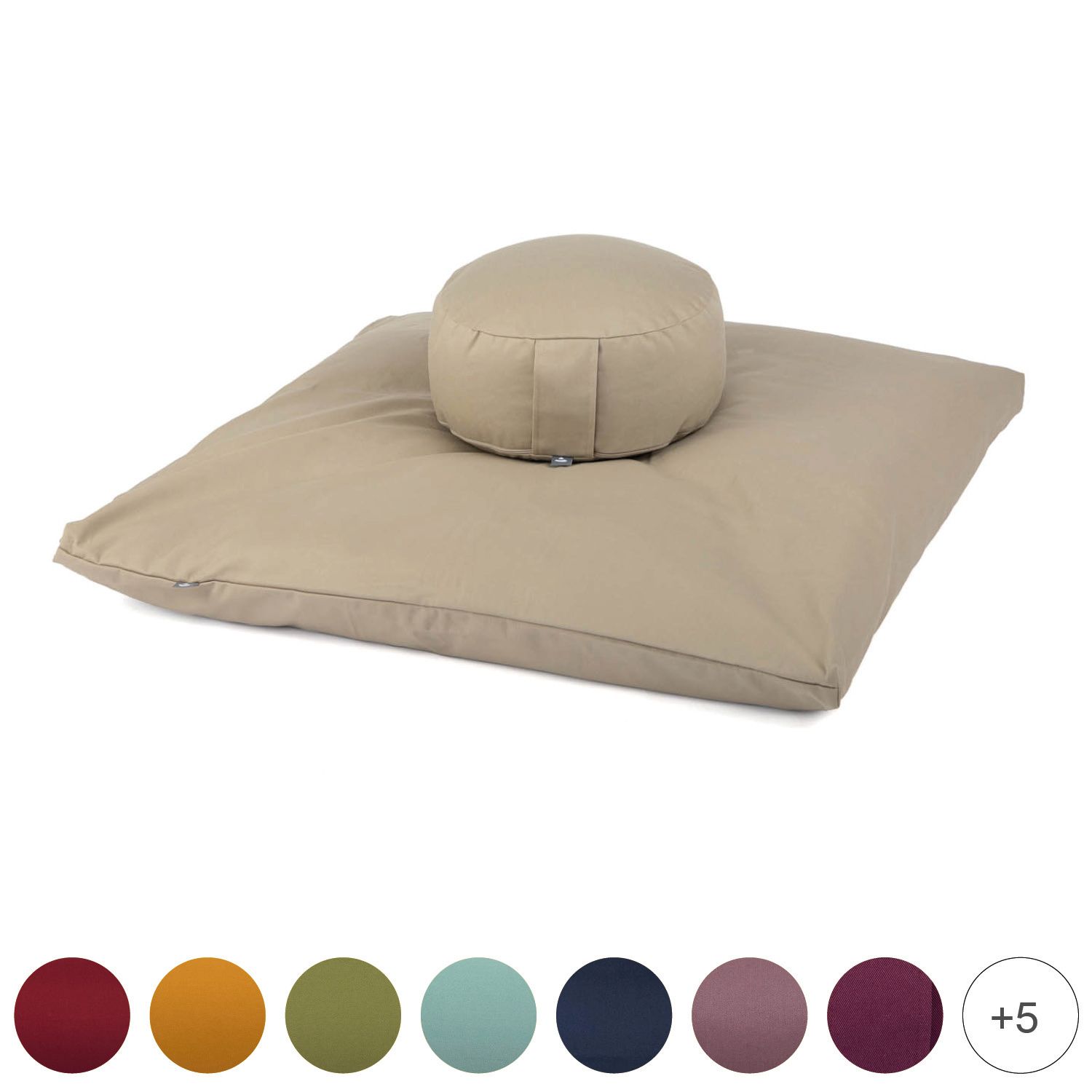 bodhi Medi-Set ECO: Meditatiekussen RONDO ECO + Zabuton