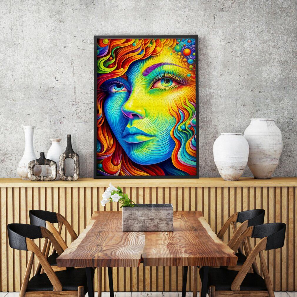 enjoy Puzzle Painted Miss 1000 pièces