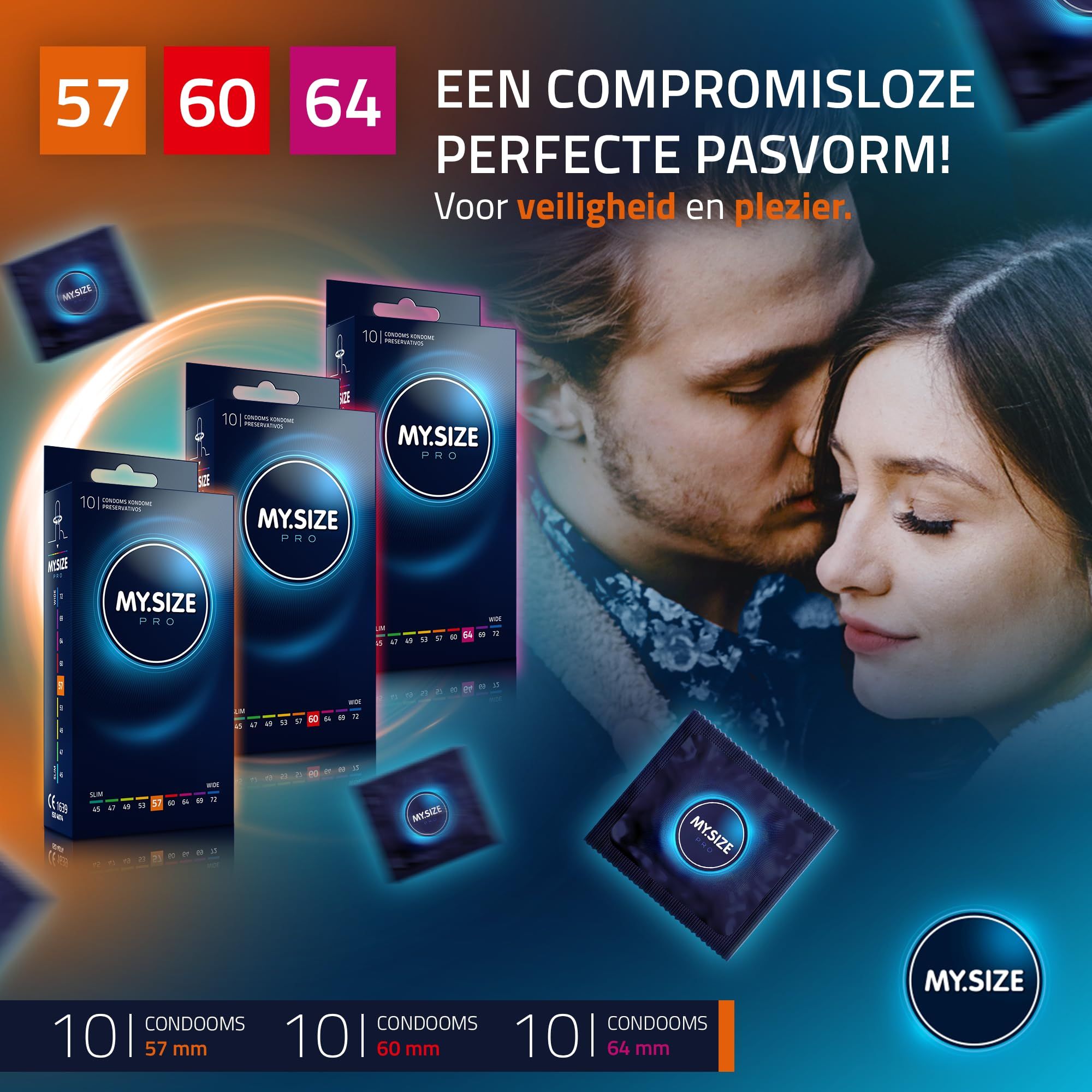 MY.SIZE PRO ELITE Coffret Condooms