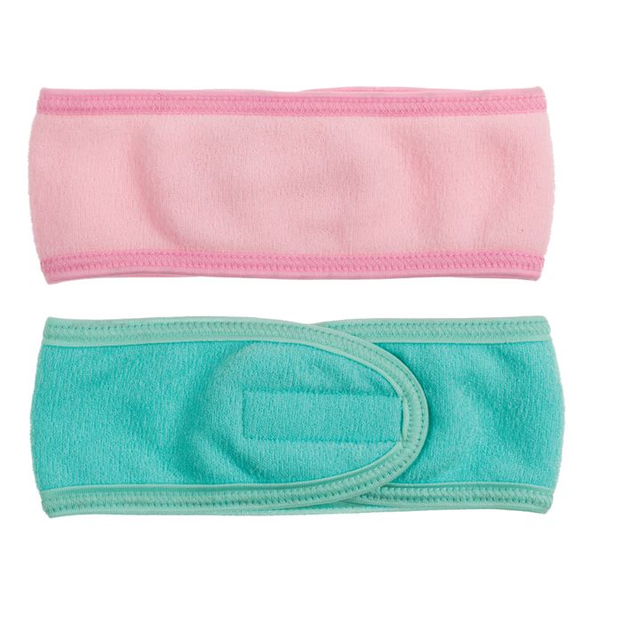 OOTB Set de bandeaux textiles pour cheveux, Spa + Beauté