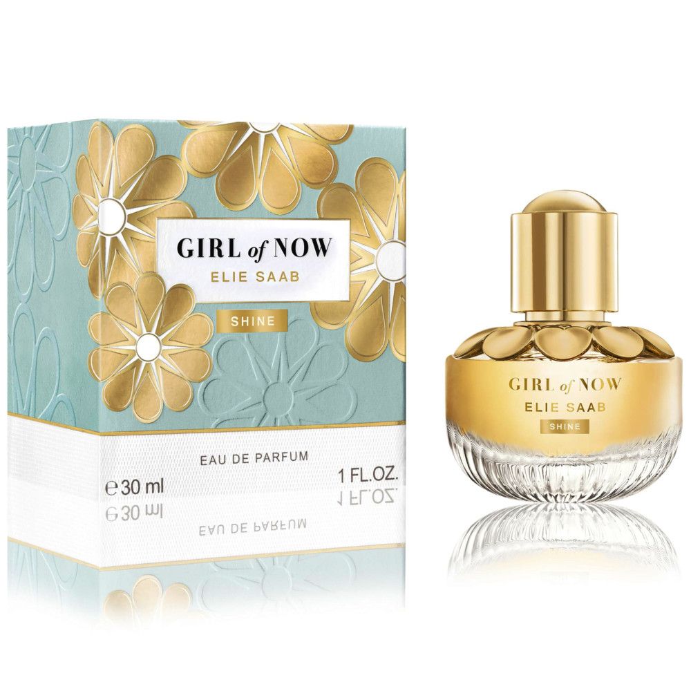 Flacon et coffret Elie Saab Girl of Now Eau de Parfum, 30 ml.