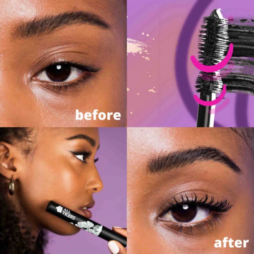 ALL TIGERS - Mascara-Soin Extra-Volume naturel & vegan