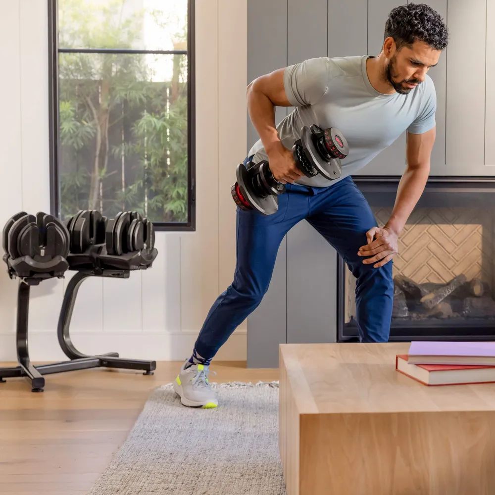 Haltères BowFlex 1090i (paire et support)