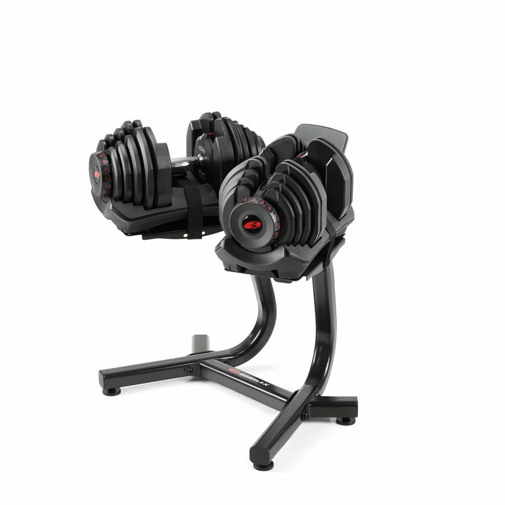 Haltères BowFlex 1090i (paire et support)