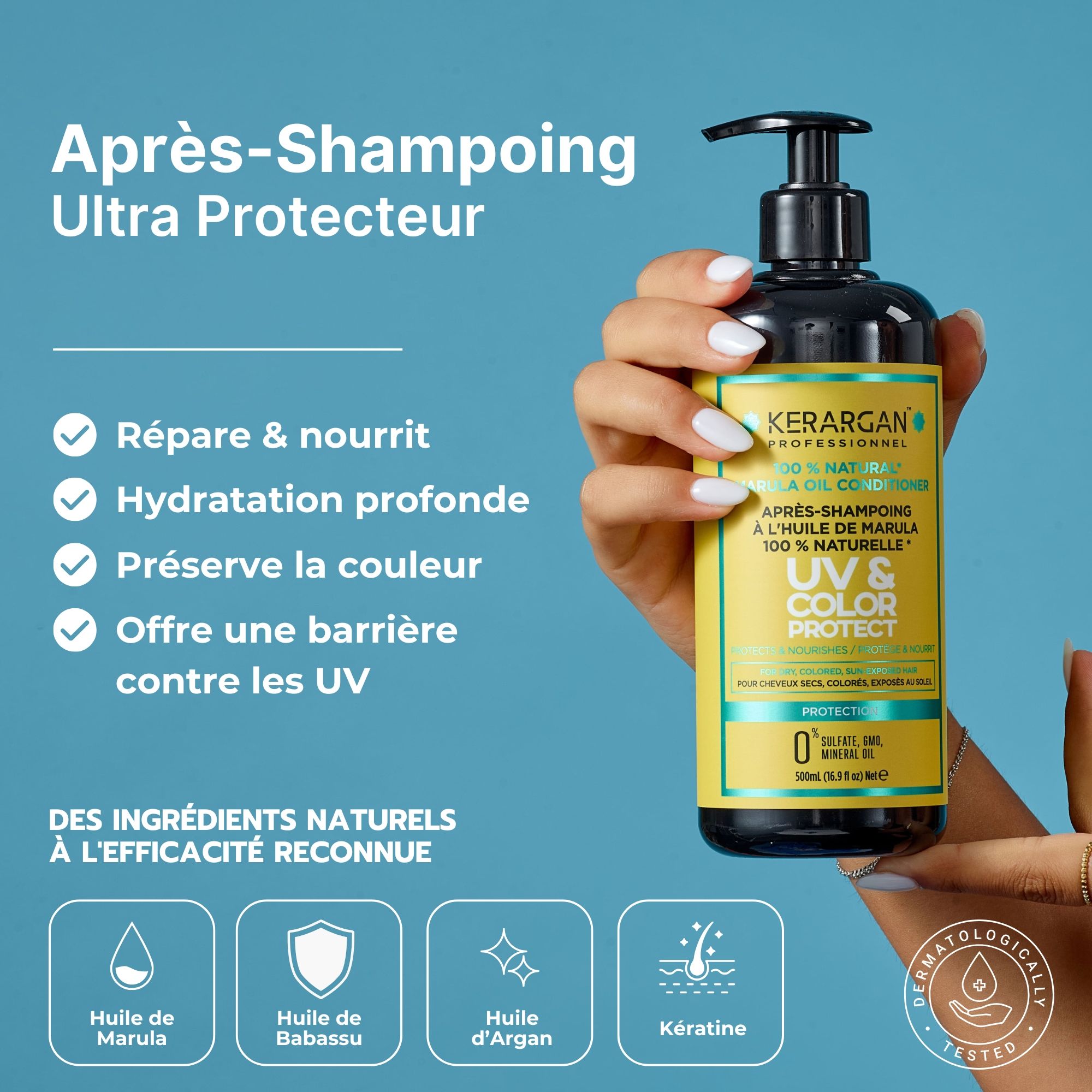 Kerargan - Protection UV Shampoing & Après-Shampoing Marula