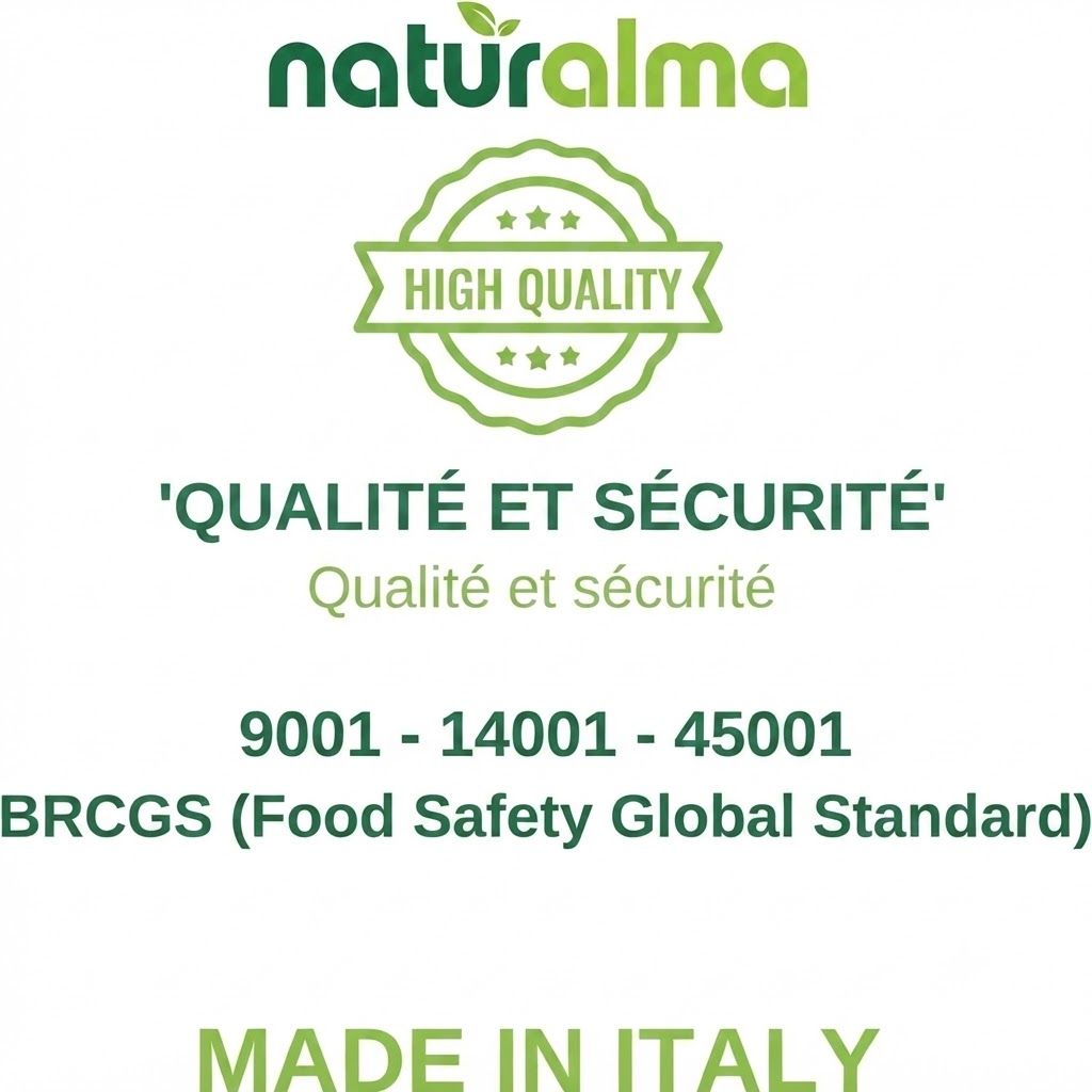 Engagement environnemental, ISO 14001, Papier FSC. Fabriqué en Italie.