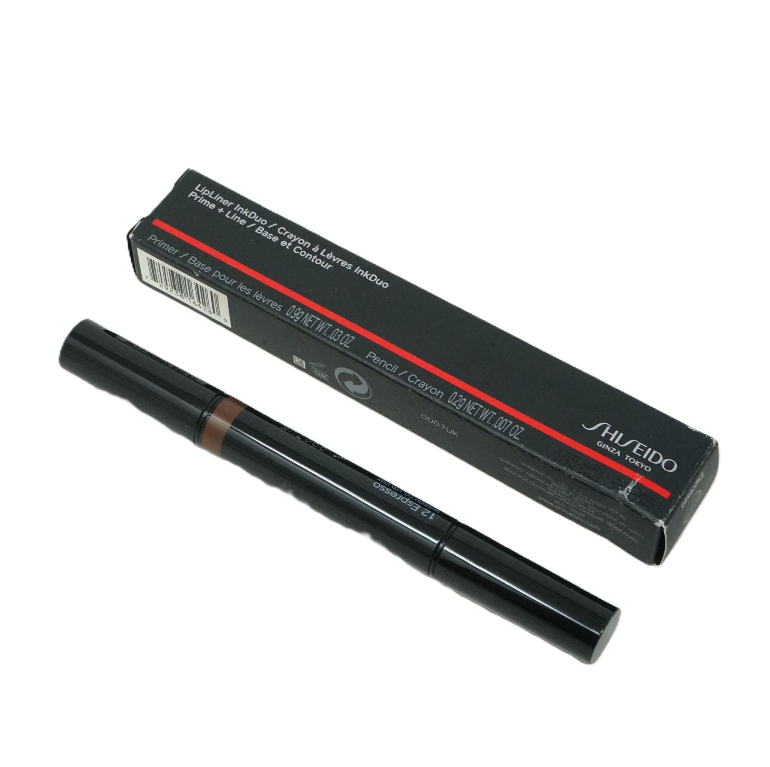Shiseido Crayon à Lèvres InkDuo 12 Espresso