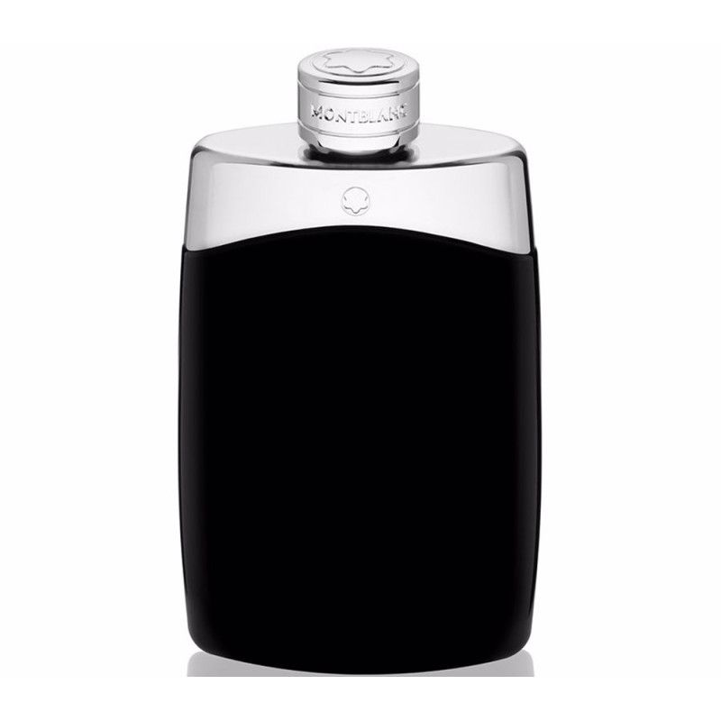 Rochas L'Homme Eau de Toilette flesje, donkerblauw met geribbelde textuur.
