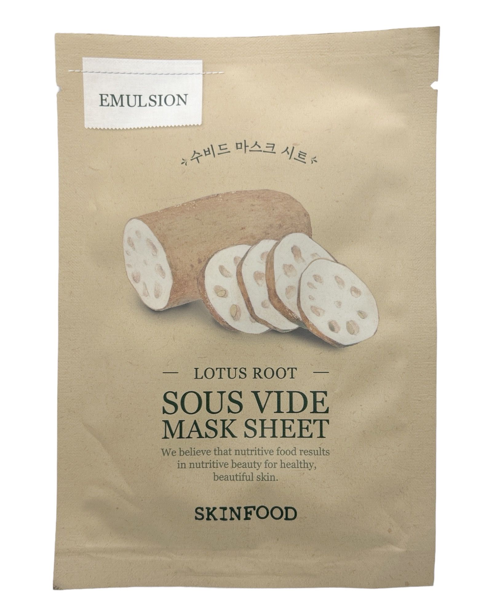 SKINFOOD Lotus Root Sheet Mask