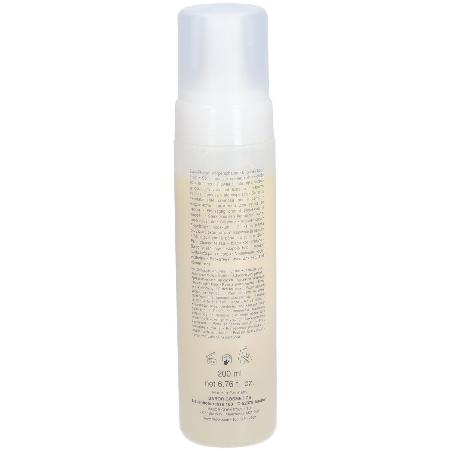 BABOR SPA Energizing Bi-phase Mousse pour le coprs