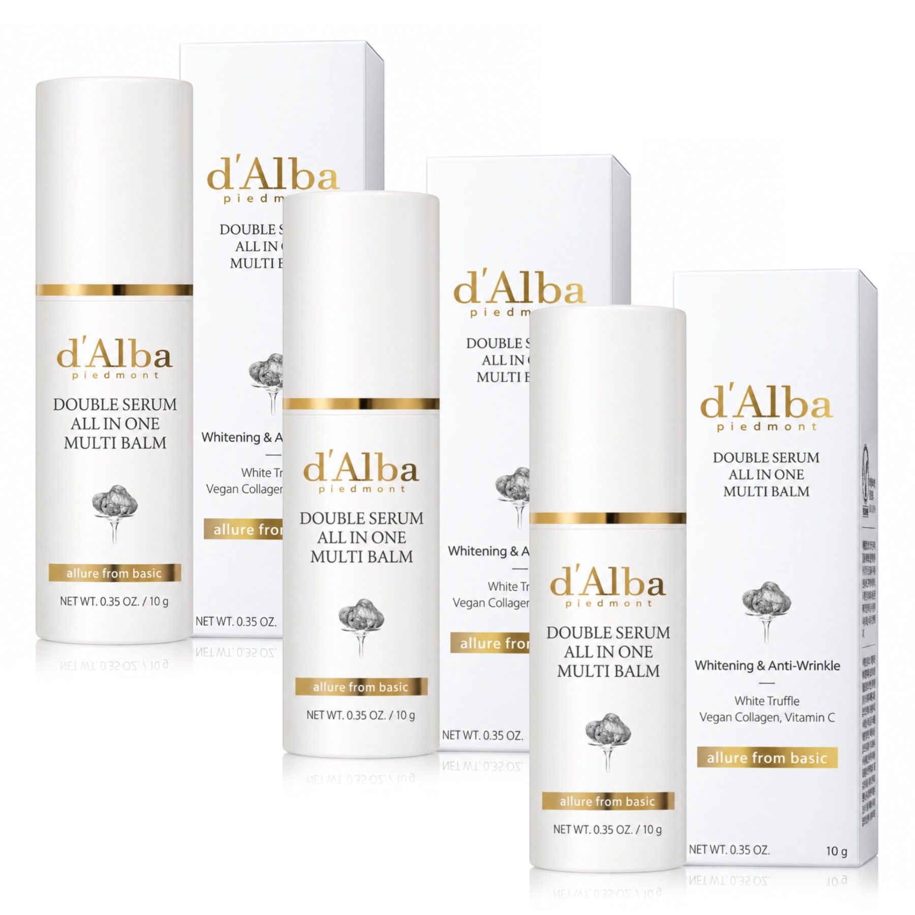 d'Alba Gezichtsbalsem Anti-rimpelserum Vitamine C Collageen Witte Truffel