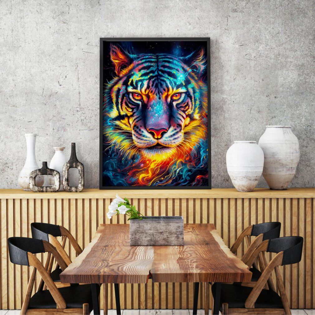 enjoy Puzzel Tiger Sterkte 1000 delen