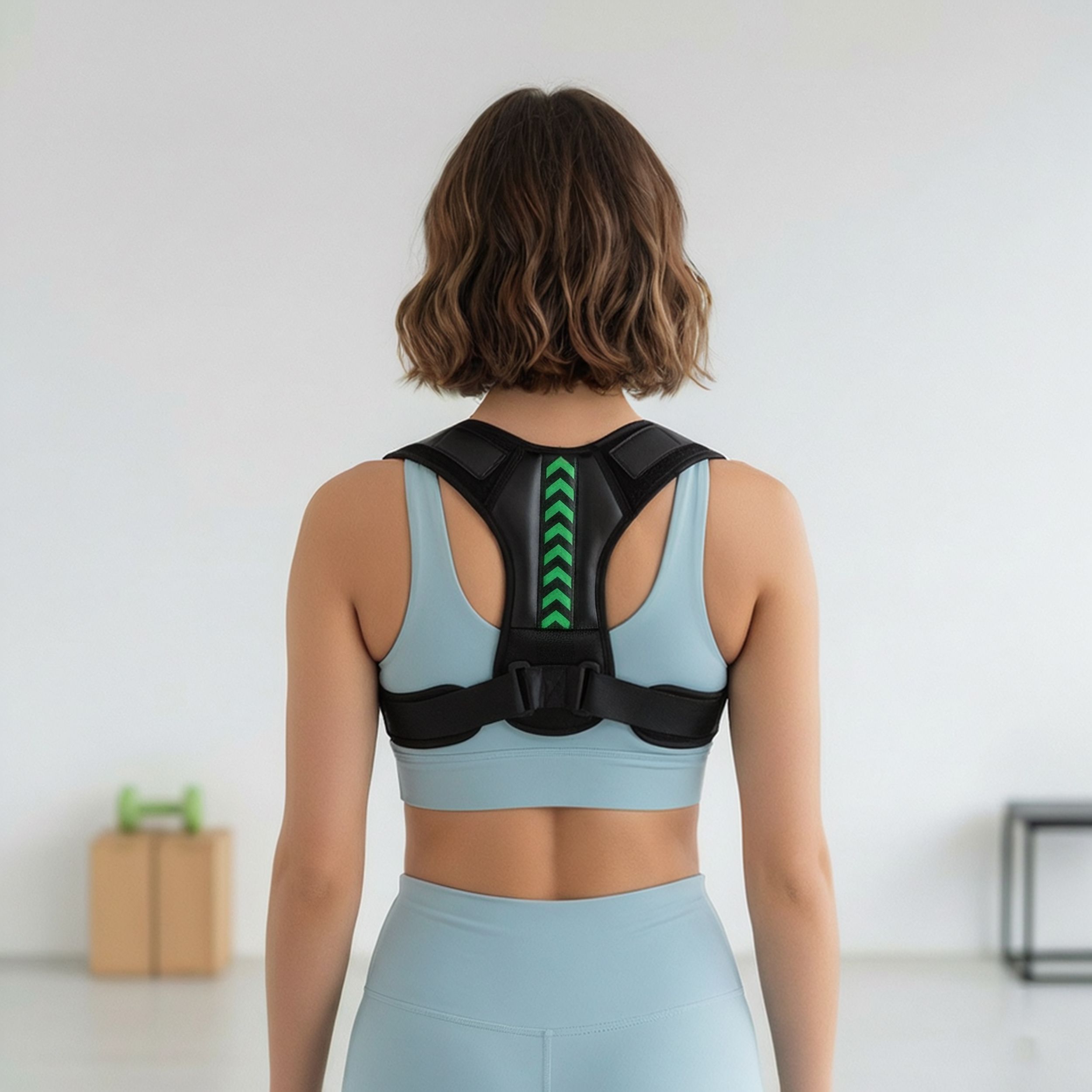 BODYLIFE Correcteur de Posture Ergonomique Dos & Lombaires – Maintien Dorsal Renforcé, Réglable e