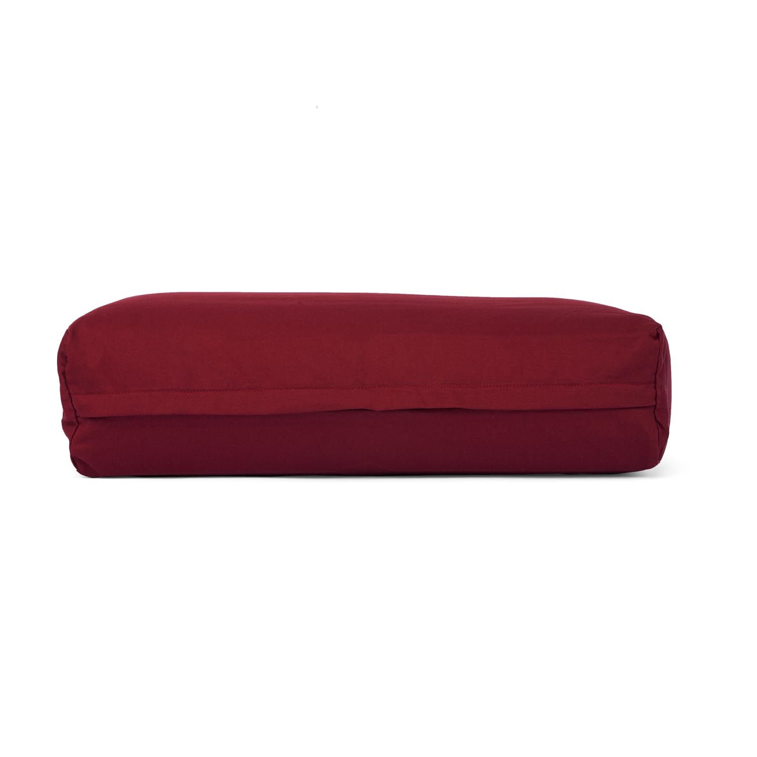 bodhi Salamba (rectangulaire) yoga bolster ECO, coques d'épeautre Bordeaux