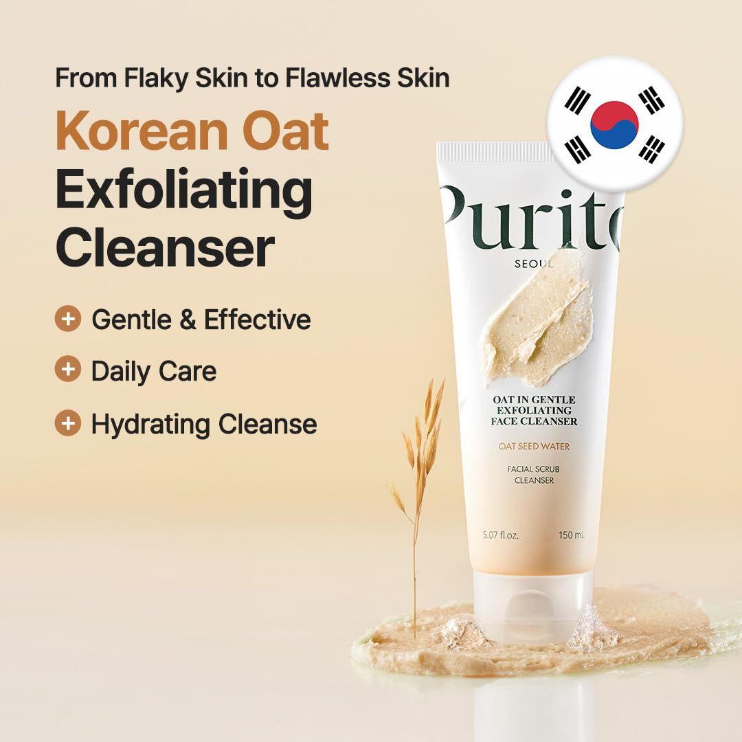 PURITO Oat-In Gentle Exfoliating Face Cleanser